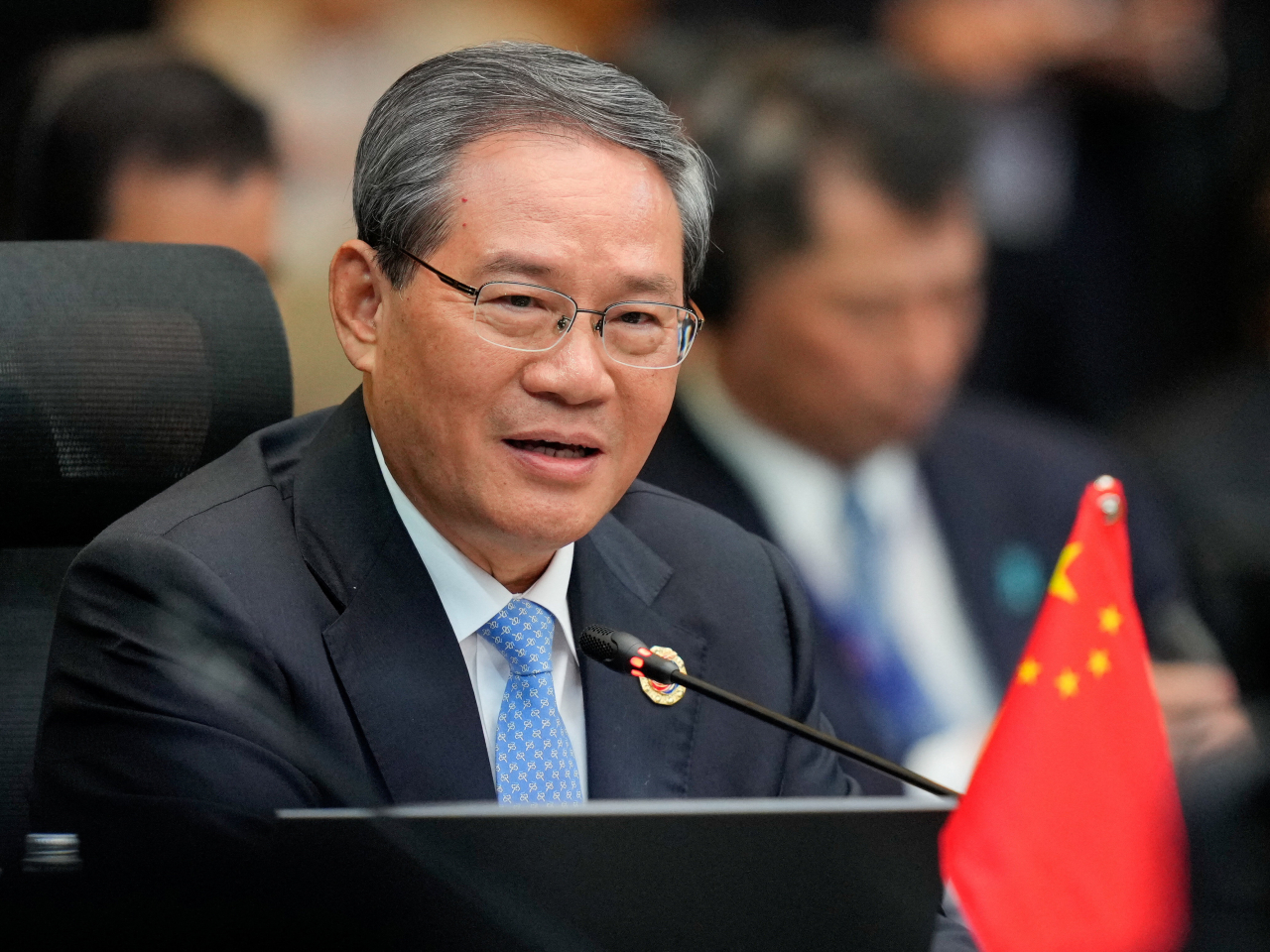 李強稱,中方願同各方全力守護東亞來之不易的和平穩定局面。(路透社)