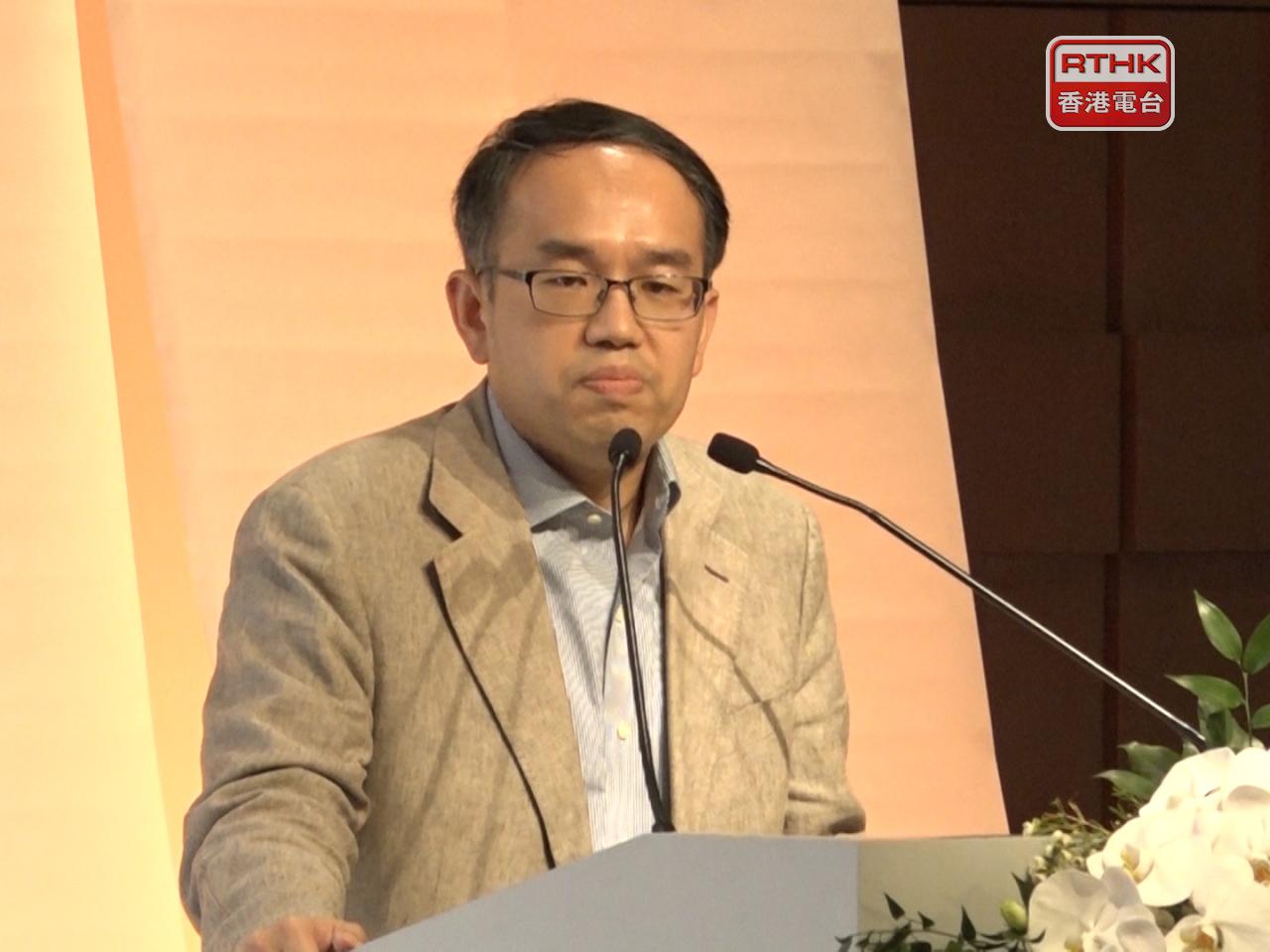 許正宇稱國際投資者視香港為投資內地尖端科技的橋頭堡及地緣政治動盪下的避風港。(港台圖片)