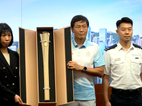 十五運會｜香港火炬傳遞路線10公里　香港提名火炬手體育界佔半