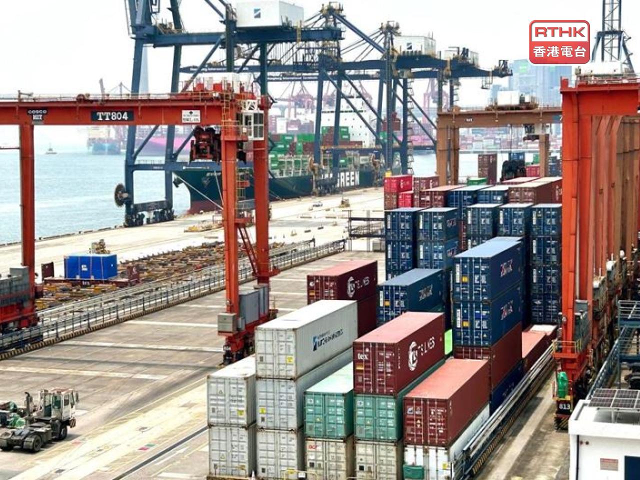 Hong Kong's outbound shipments rose by 16.1 percent year on year in September. File photo: RTHK