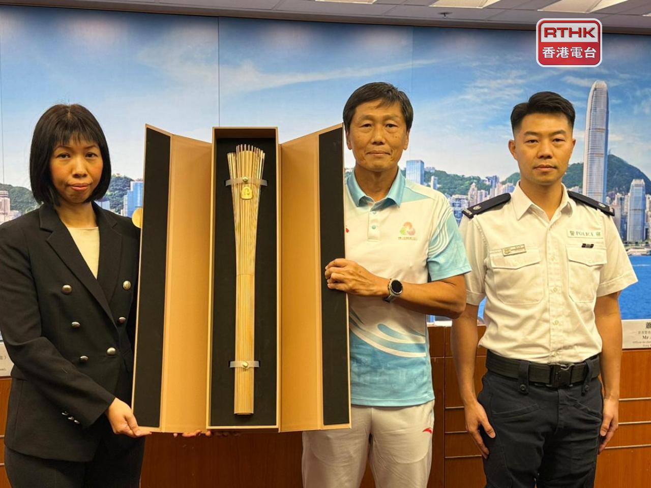 香港、澳門、深圳和廣州將同步展開火炬傳遞活動。（盧紫菁攝）