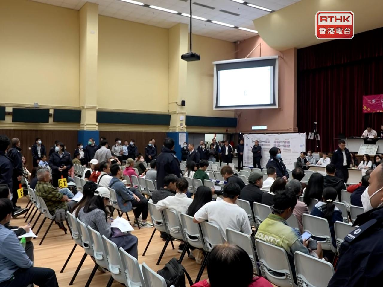 維園農曆年宵市場快餐及濕貨攤位，今日開始競投。（梁禎祥攝）