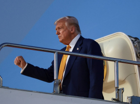 Donald Trump had undergone a medical examination on October 10 just six months after he had an extensive physical examination, prompting questions about his health. Photo: Reuters