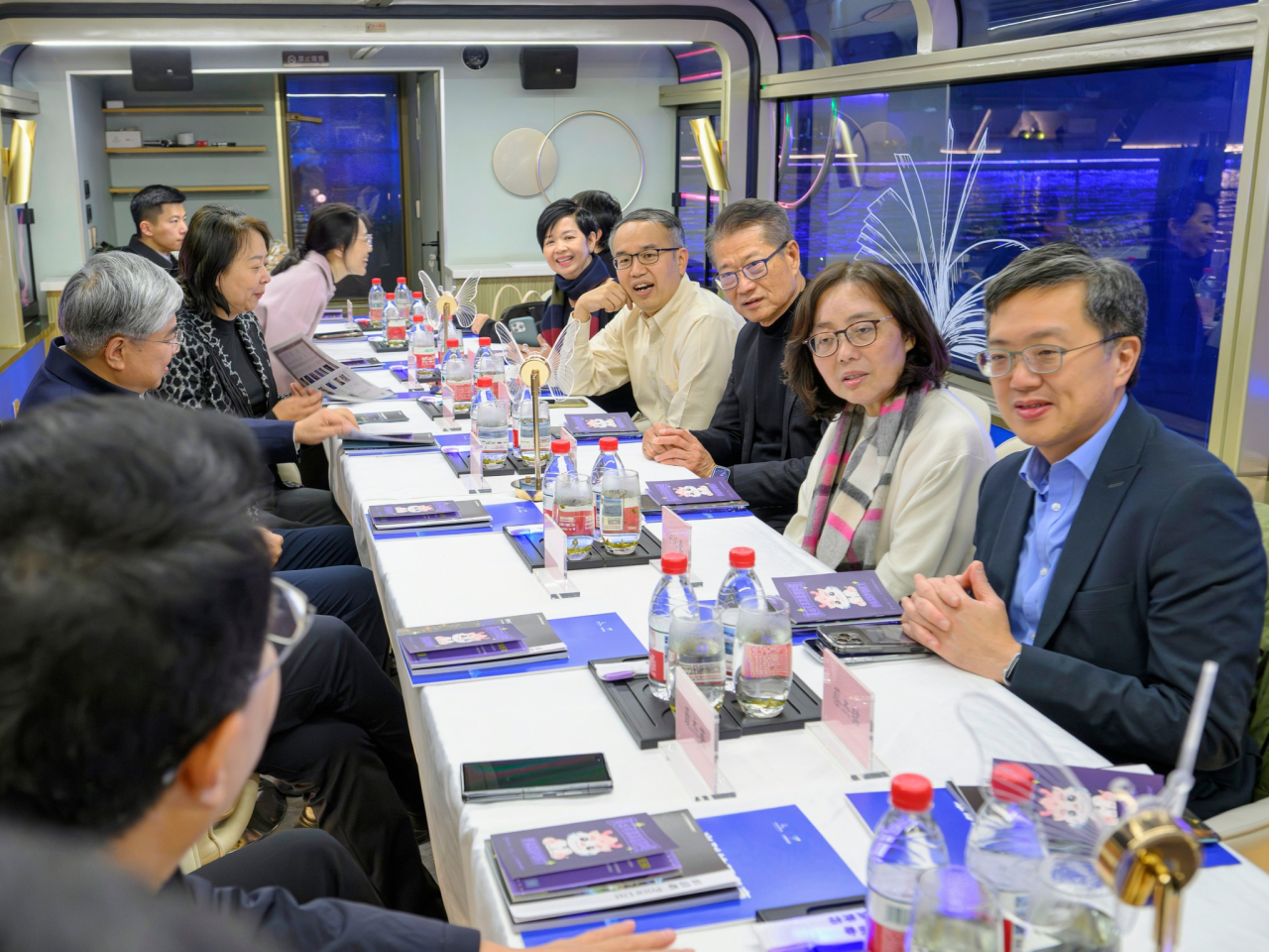 前運輸及物流局常任秘書長蔡傑銘上星期隨特區代表團考察北京城市副中心和河北雄安新區。(運輸及物流局社交網站圖片)