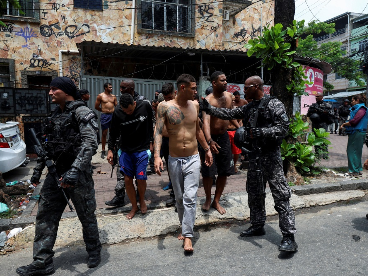 Police raids in the favelas are common, but this is by far the deadliest one on record. Photo: Reuters