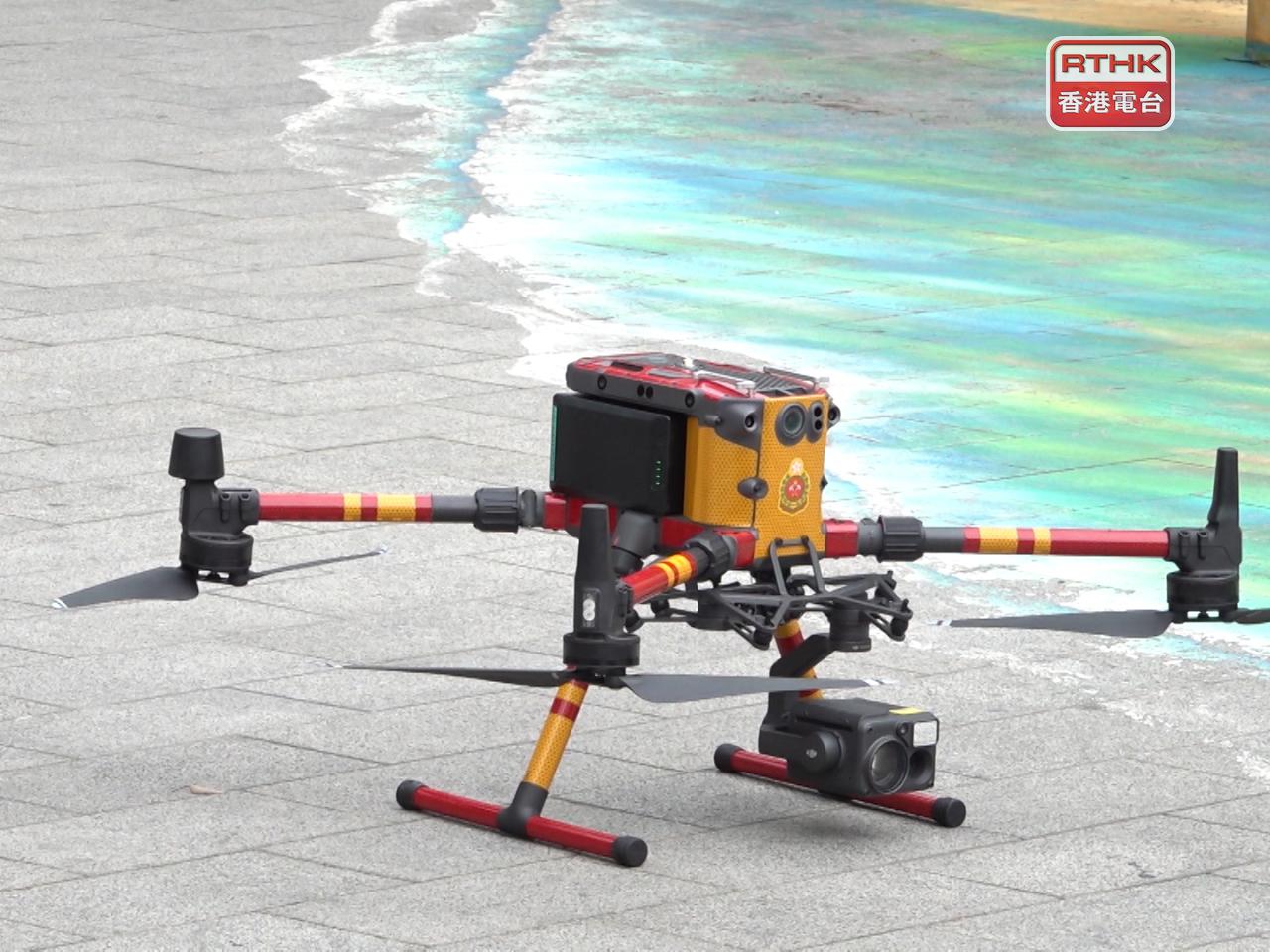 The Fire Services Department says it will deploy drones on Chung Yeung Festival to assist with wildfire prevention. File photo: RTHK