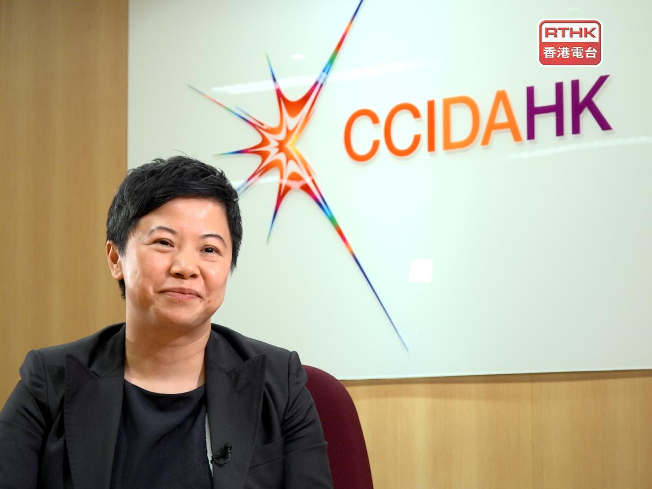 黎細明說，香港電影人有機會被推薦到南韓參加為期八個月的電影培訓課程。（孔令輝攝）