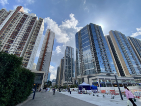 布少明指，啟德體育園啟用，增加區內物業吸引力。（港台圖片）