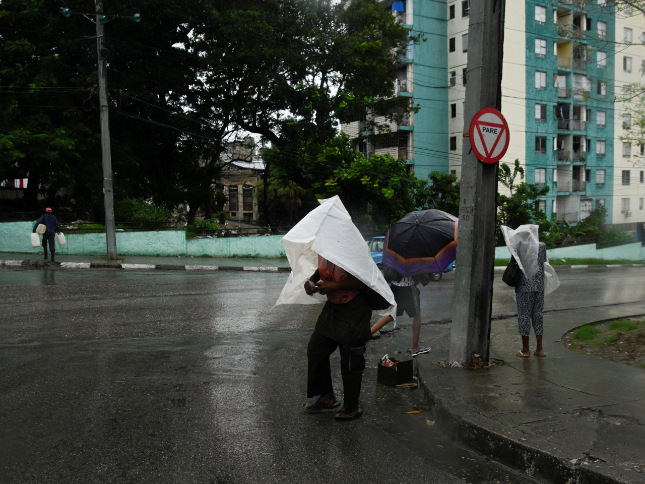 Eastern Cuba is already feeling the effects of Hurricane Melissa. Photo: Reuters