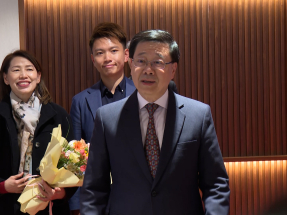 十五運會｜李家超對港隊運動員奪金感非常鼓舞　籲齊為運動員打氣