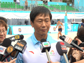 'HK team gives high praise to beach volleyball venue'