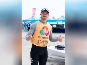 十五運會|貝俊龍奪香港首金 李家超:非常鼓舞和開心