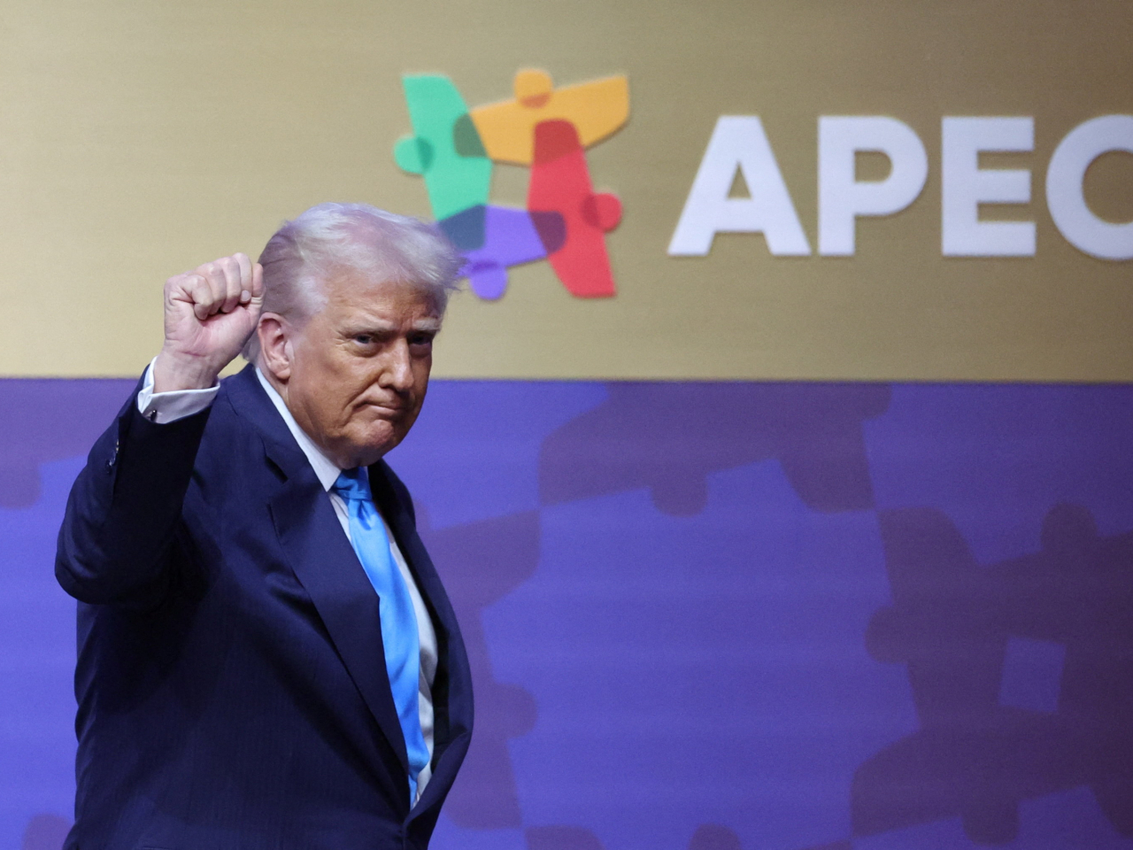 特朗普稱，未能協調好與金正恩會晤時間。(路透社)