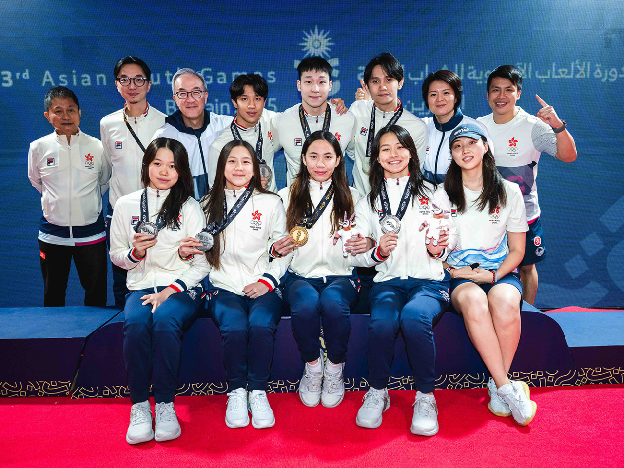 港隊成員在今屆賽事上奪得多面獎牌。(港協暨奧委會提供)