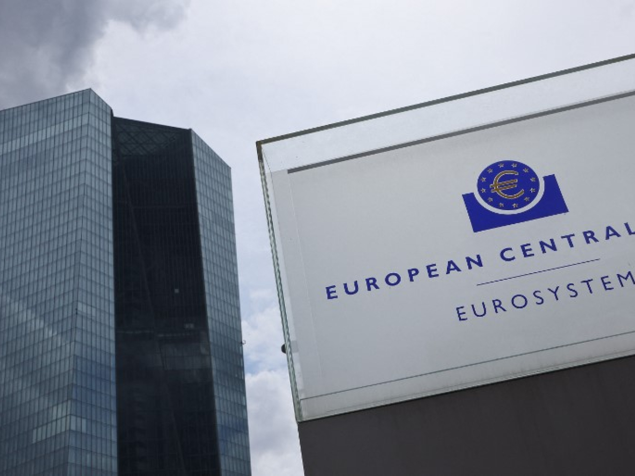 歐洲央行維持利率不變，符合市場預期。（法新社資料圖片）