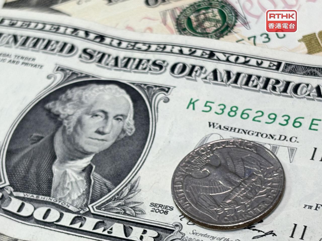 美國10年期及30年期債息都創近3星期新高，10年期債息高見4.116厘，升5.8個基點。（港台圖片）