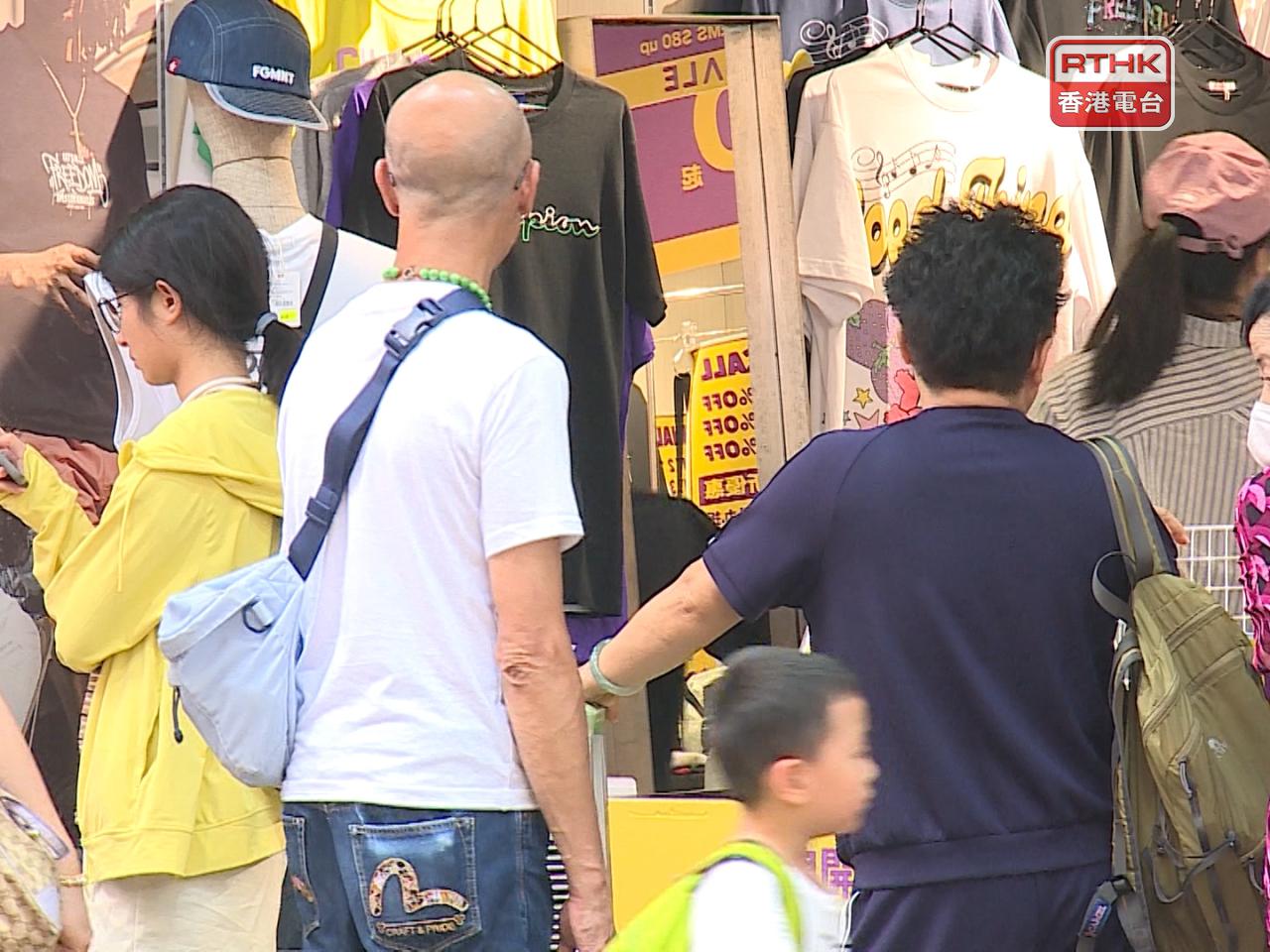 9月零售總銷貨值313億元按年升5.9%。(港台圖片)