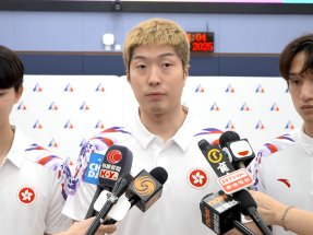 十五運會|張家朗稱目標獲團體金牌 蔡俊彥期待親友現場打氣