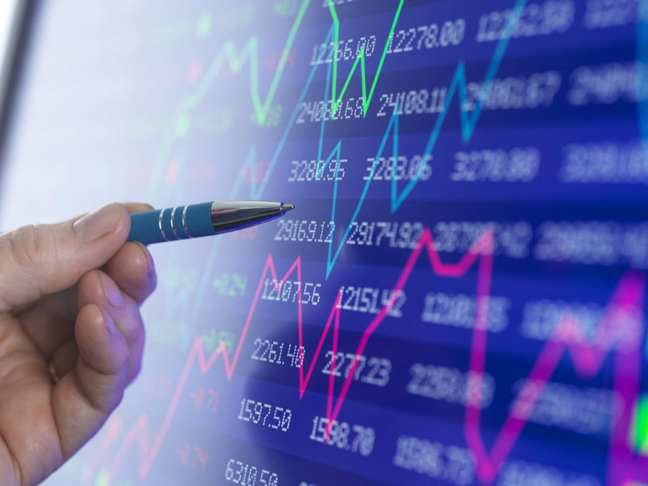 港股美國預託證券個別發展。（法新社資料圖片）