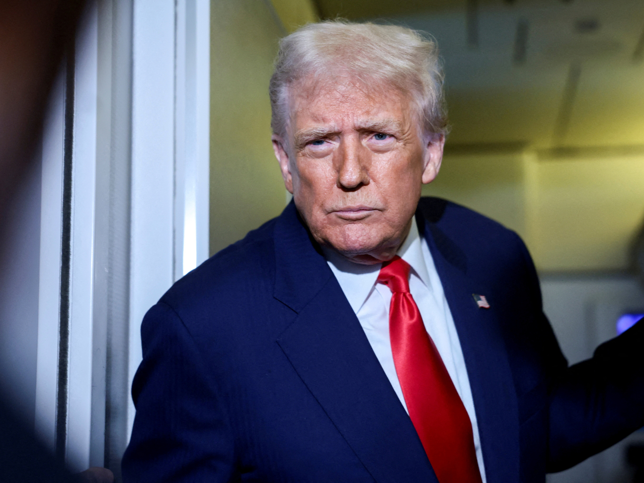 特朗普表示，如果見到中國嚴厲打擊太尼流入美國，會撤回另外10%的芬太尼關稅。（路透社）