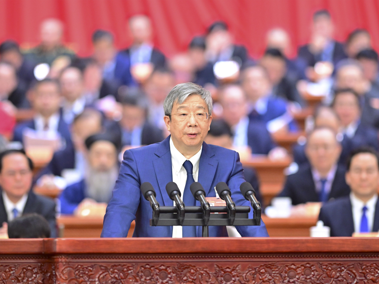 易綱目前為全國政協常委、中國金融學會理事會會長。（新華社資料圖片）