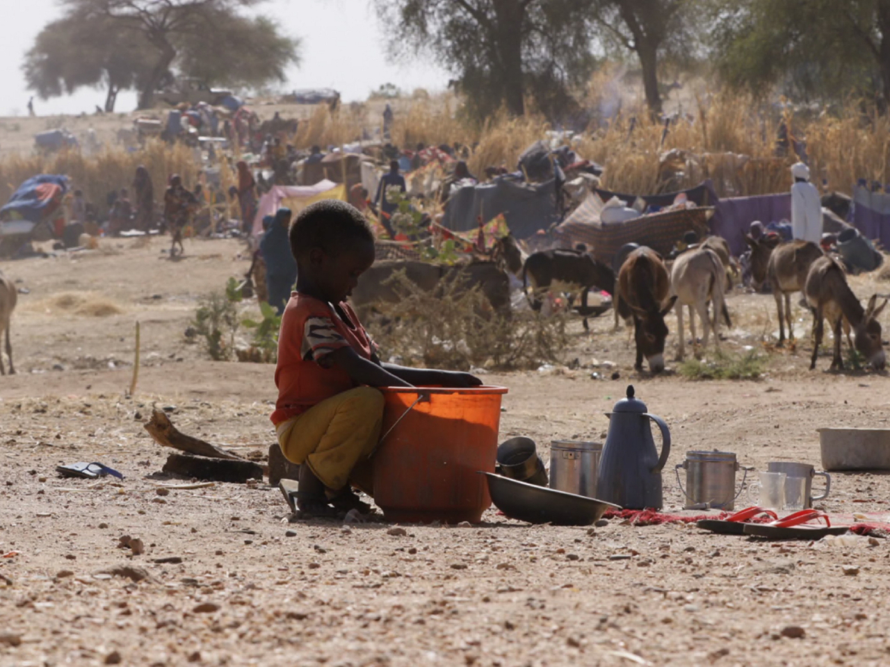 蘇丹內戰持續引發人道主義危機。（新華社資料圖片）