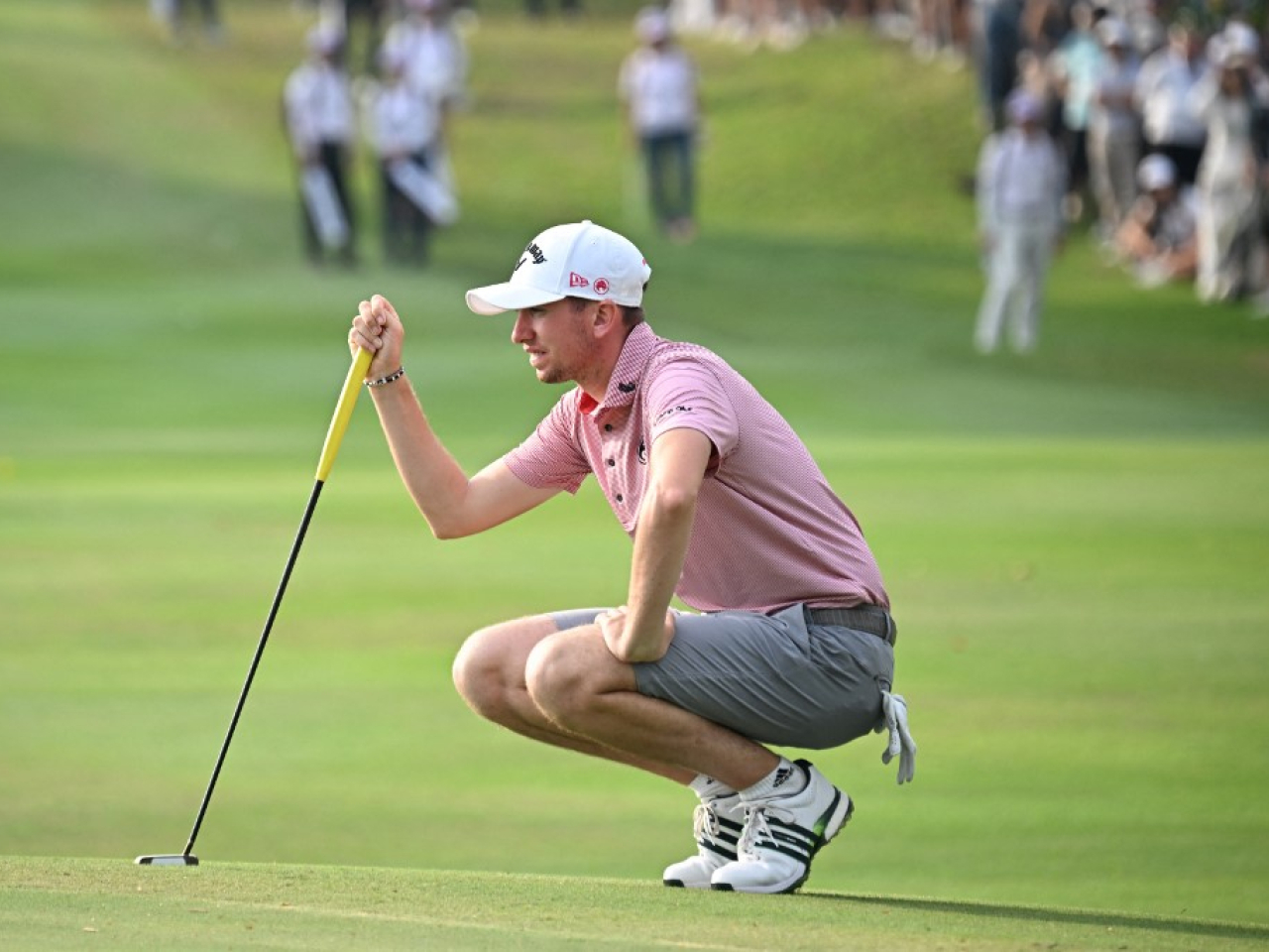 Tom McKibbin shot eight birdies in his final round including five in his last nine holes. Photo: AFP