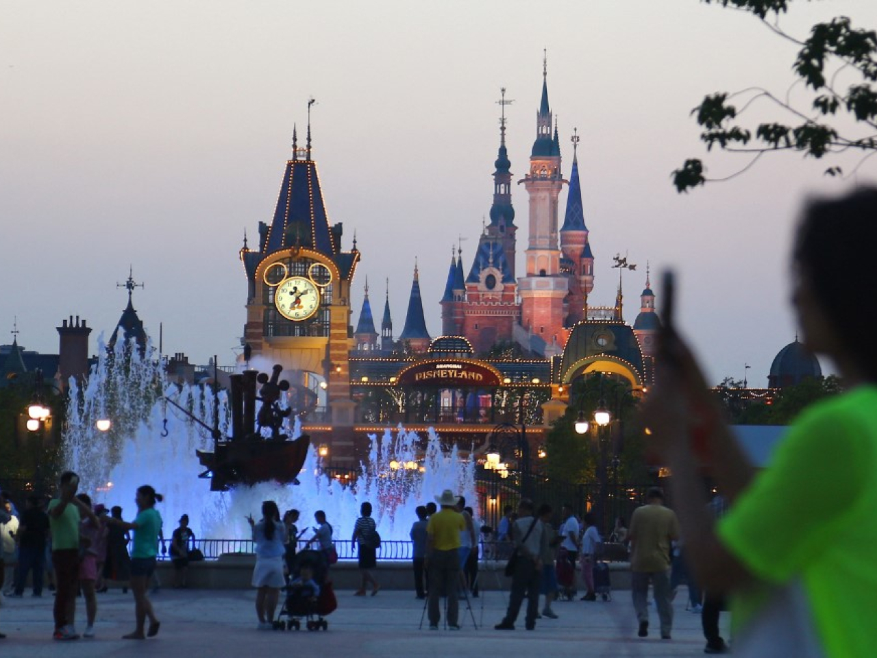 The fourth themed hotel will be built next to Shanghai Disneyland's main entrance. File photo: AFP