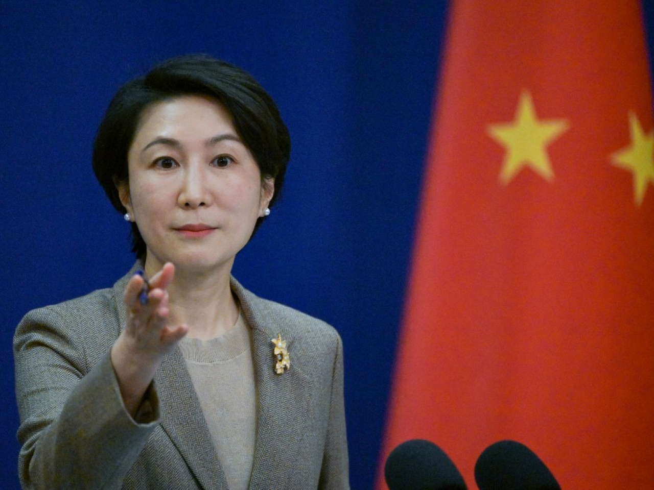 Foreign Ministry spokeswoman Mao Ning says China is committed to its promise of suspending nuclear tests. File photo: AFP