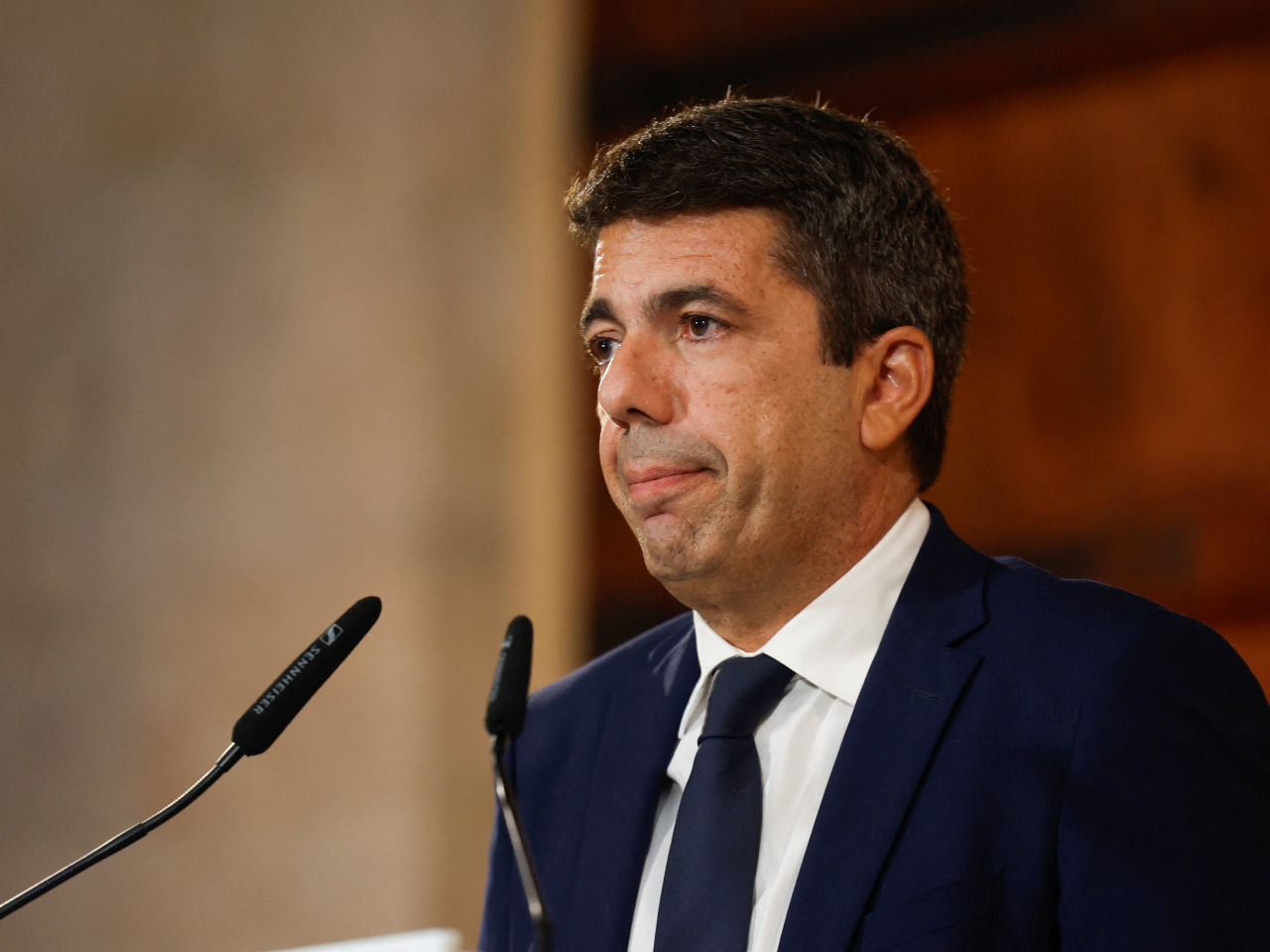 馬松在講話中表示，無法繼續做下去。（路透社）