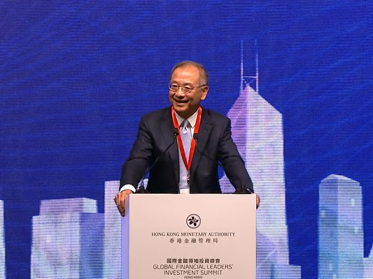 余偉文說，面對眾多不確定，金融領袖需要密切關注市場變化，提早規劃。