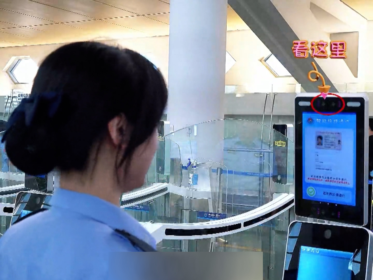 國家移民管理局發布教學短片。（影片截圖）