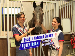 HK takes bit between teeth in record equestrian run