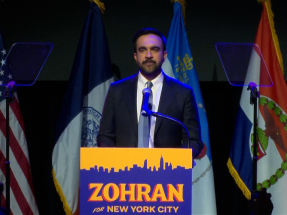 美國民主黨人勝出紐約市長、弗吉尼亞及新澤西州長選舉