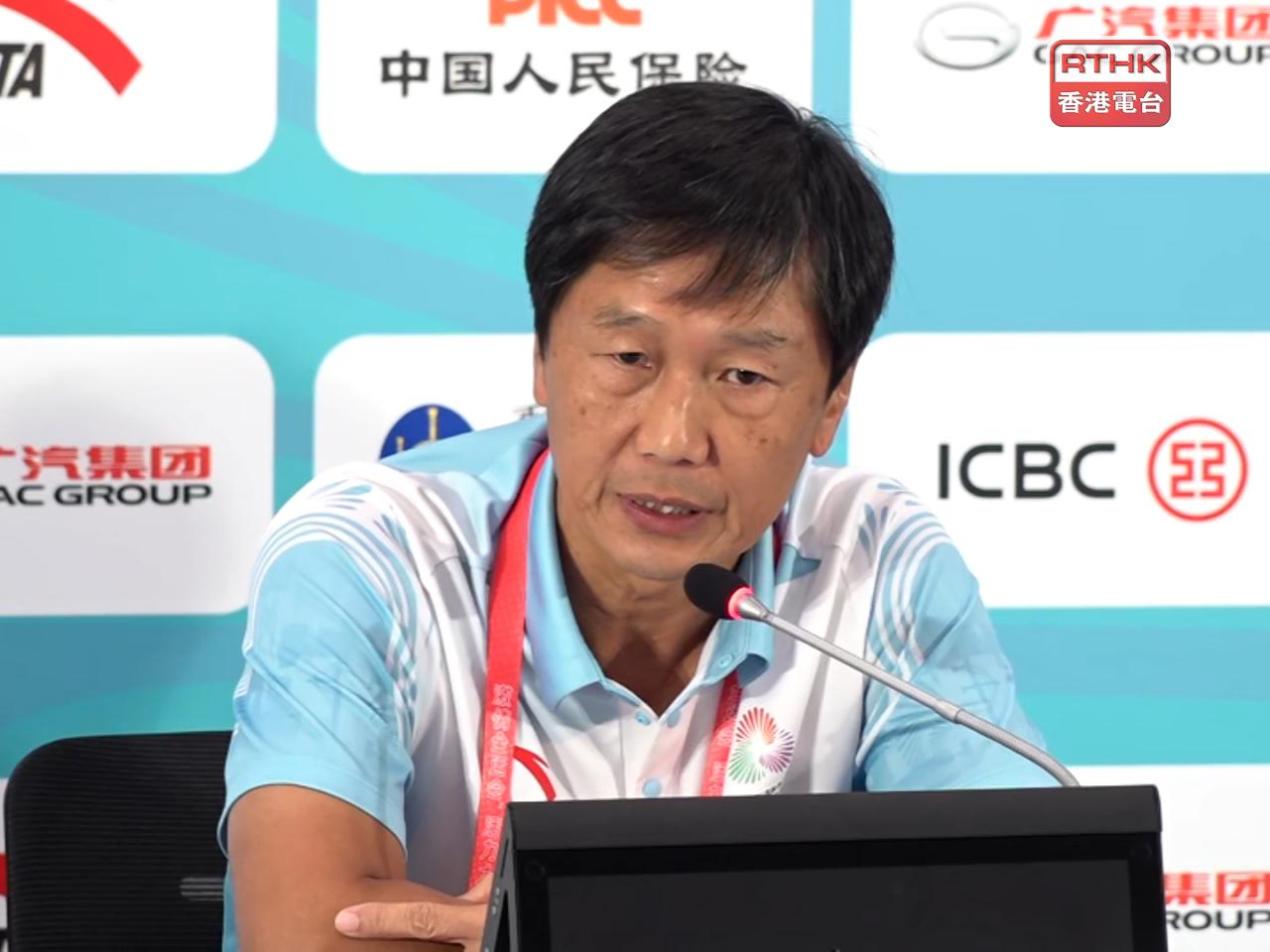 楊德強說三地已做好準備，屆時23支車隊共104名運動員，沿途會有支援人員隨行。（施華駿攝）