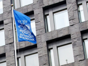 瑞典央行維持利率在1.75厘不變，並預計利率將於未來一段時間保持在現有水平。（瑞典央行圖片）