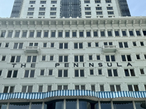 大酒店第3季包括香港、上海及北京半島酒店的大中華區酒店出租率67%。（港台圖片）