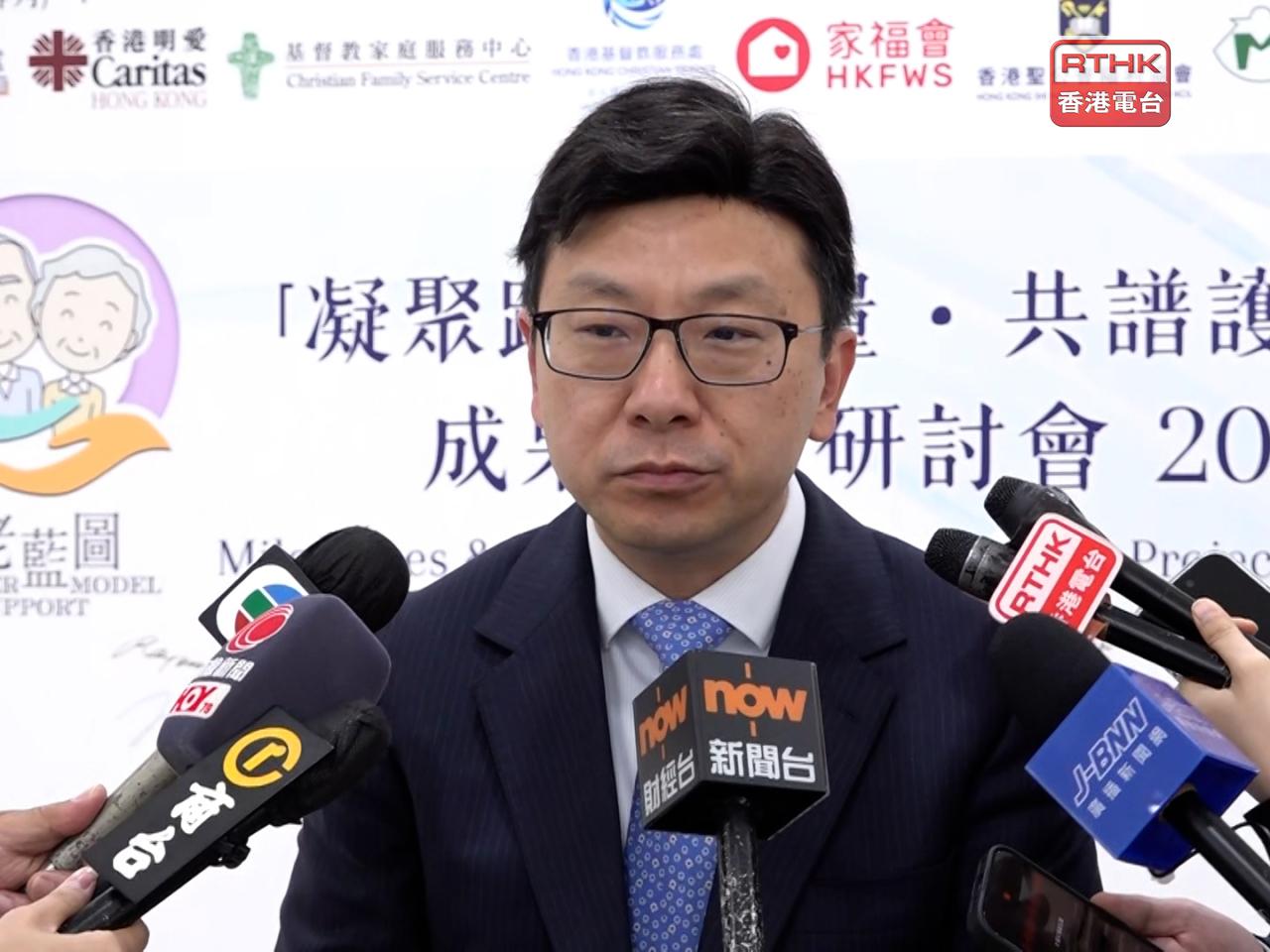 孫玉菡表示，留意到近日有一些相對非大型的工程發生工業意外，呼籲業界無論工程大小都要做足安全措施。（林紹鋒攝）