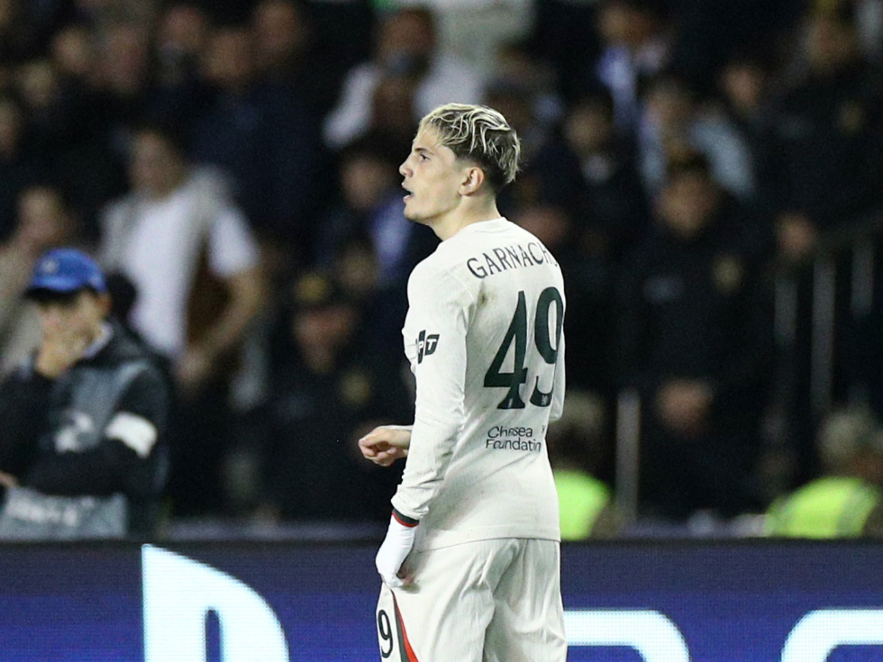 Alejandro Garnacho struck in the second half to salvage a point for the English side. Photo: Reuters