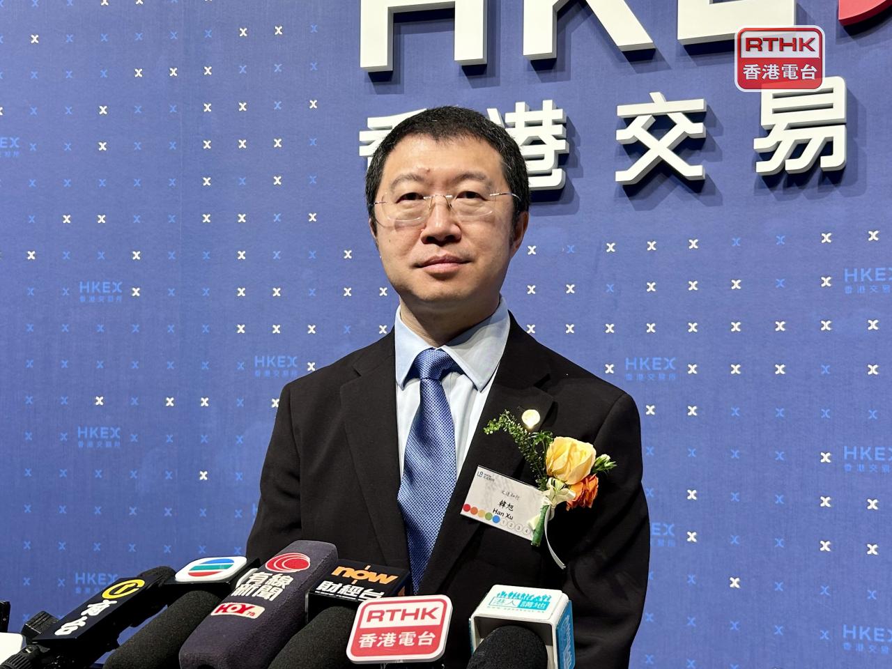 文遠知行韓旭表示，公司在晶片供應方面有多種選擇，未來會繼續與不同技術合作夥伴建立生態圈。（羅煒皓攝）