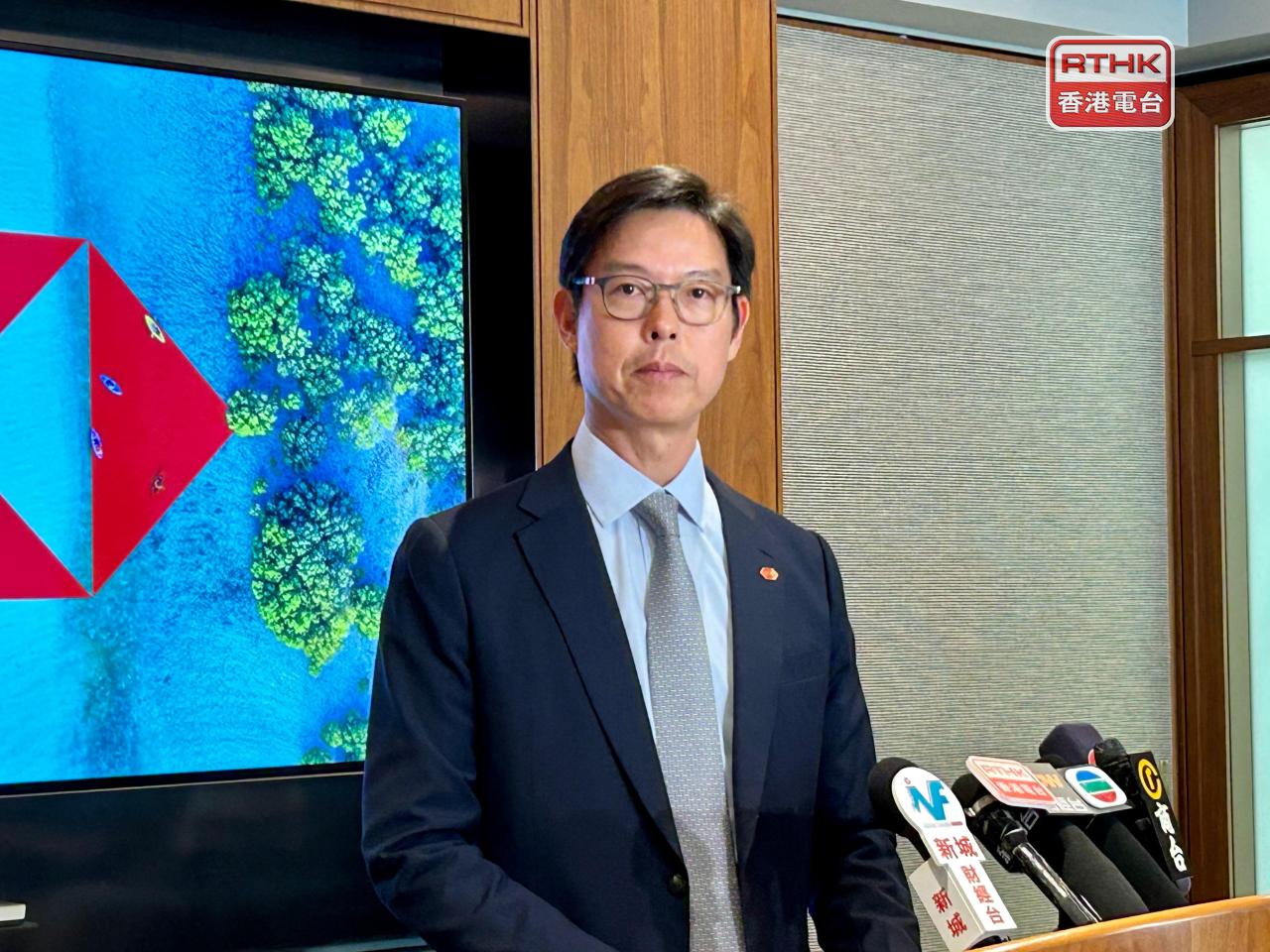 廖宜建稱國家持續開放與合作的決心，為國際市場樂見。（港台圖片）