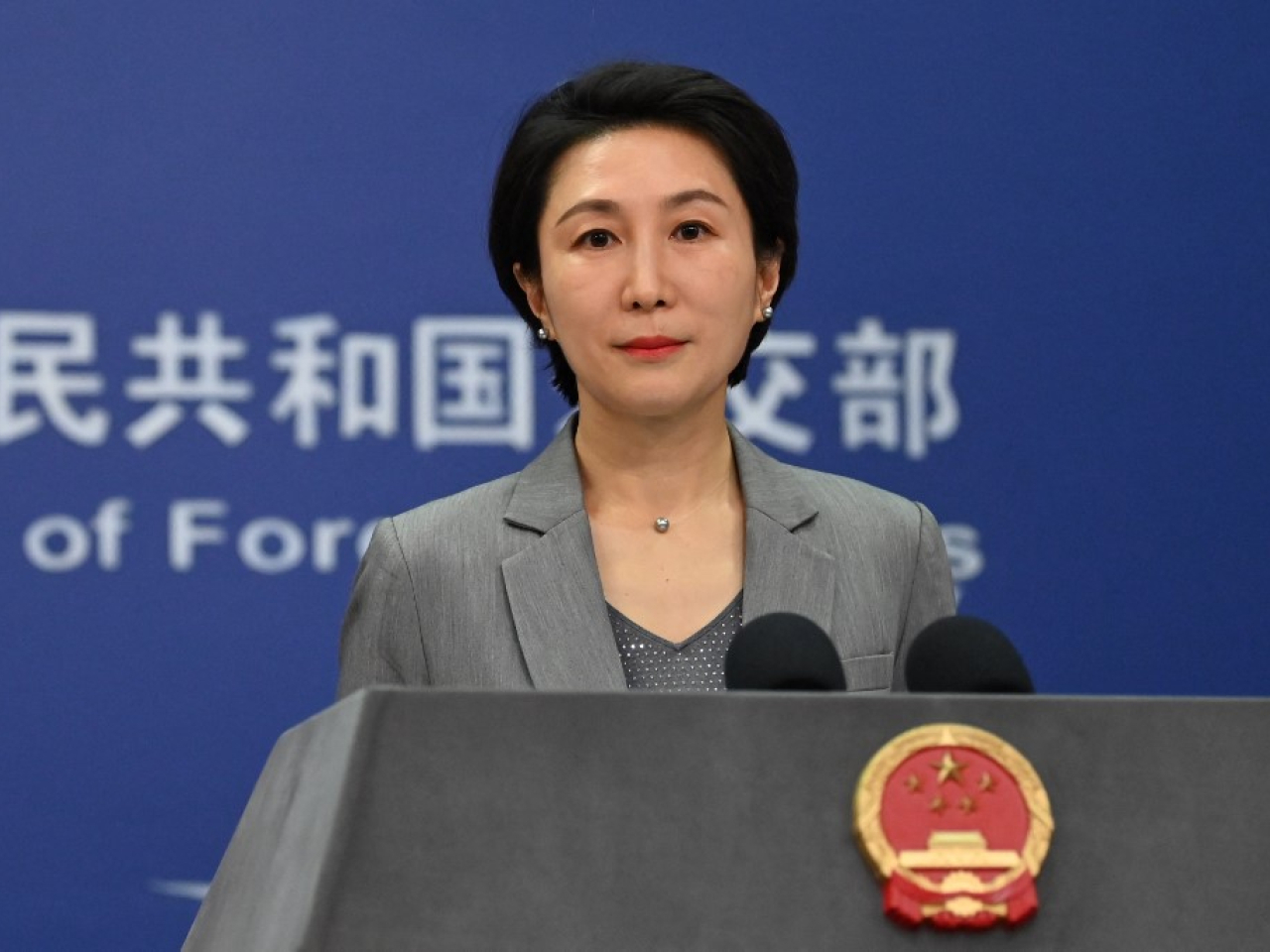 毛寧強調，台灣問題是中國核心利益中的核心，事關中日關係的政治基礎和日方基本信義。 （法新社資料圖片）