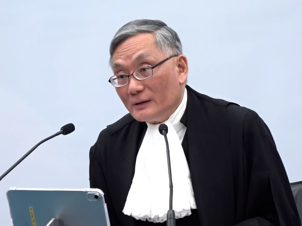 張舉能明日率領司法機構代表團前往廣州和深圳作兩天訪問。（港台圖片）