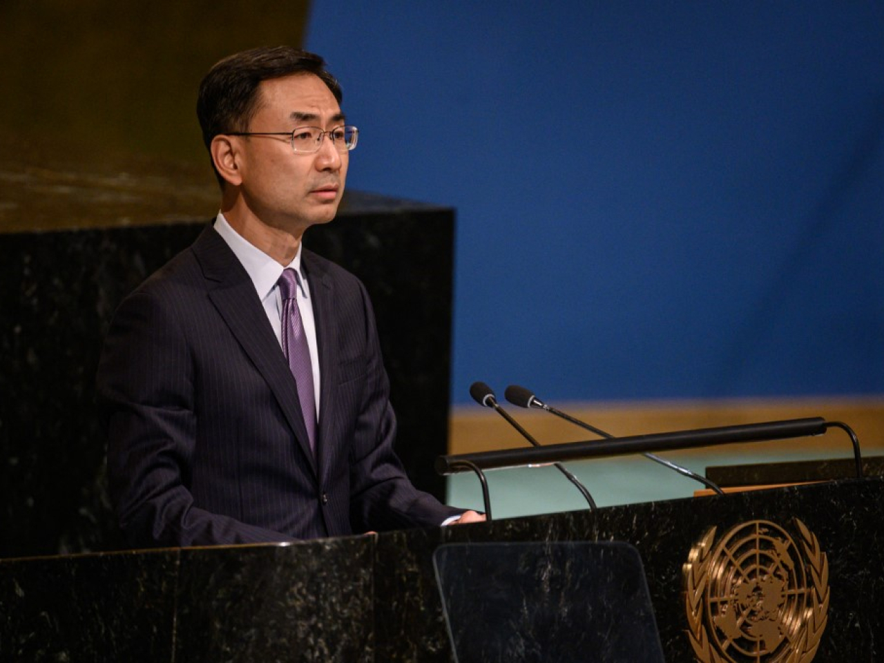 耿爽強調中國是全球公認履行減排承諾意志最堅定、行動最有力、效果最顯著的國家。（法新社資料圖片）