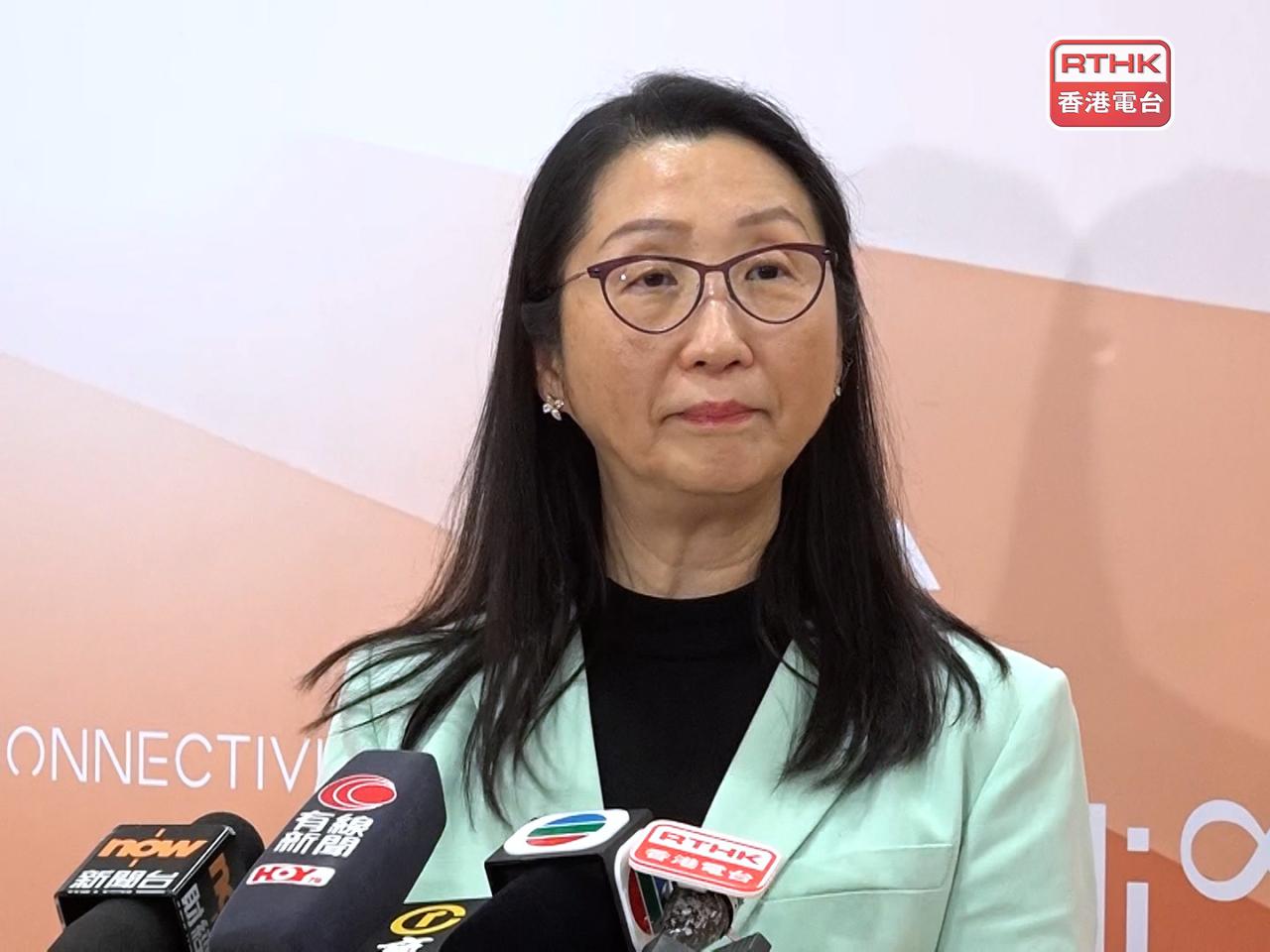 黃碧如認為，業主在買入這些單位時已經知道有禁售期。（港台圖片）