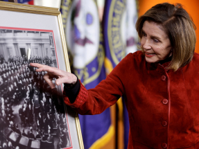 佩洛西長期是美國政壇舉足輕重的人物之一。（路透社資料圖片）