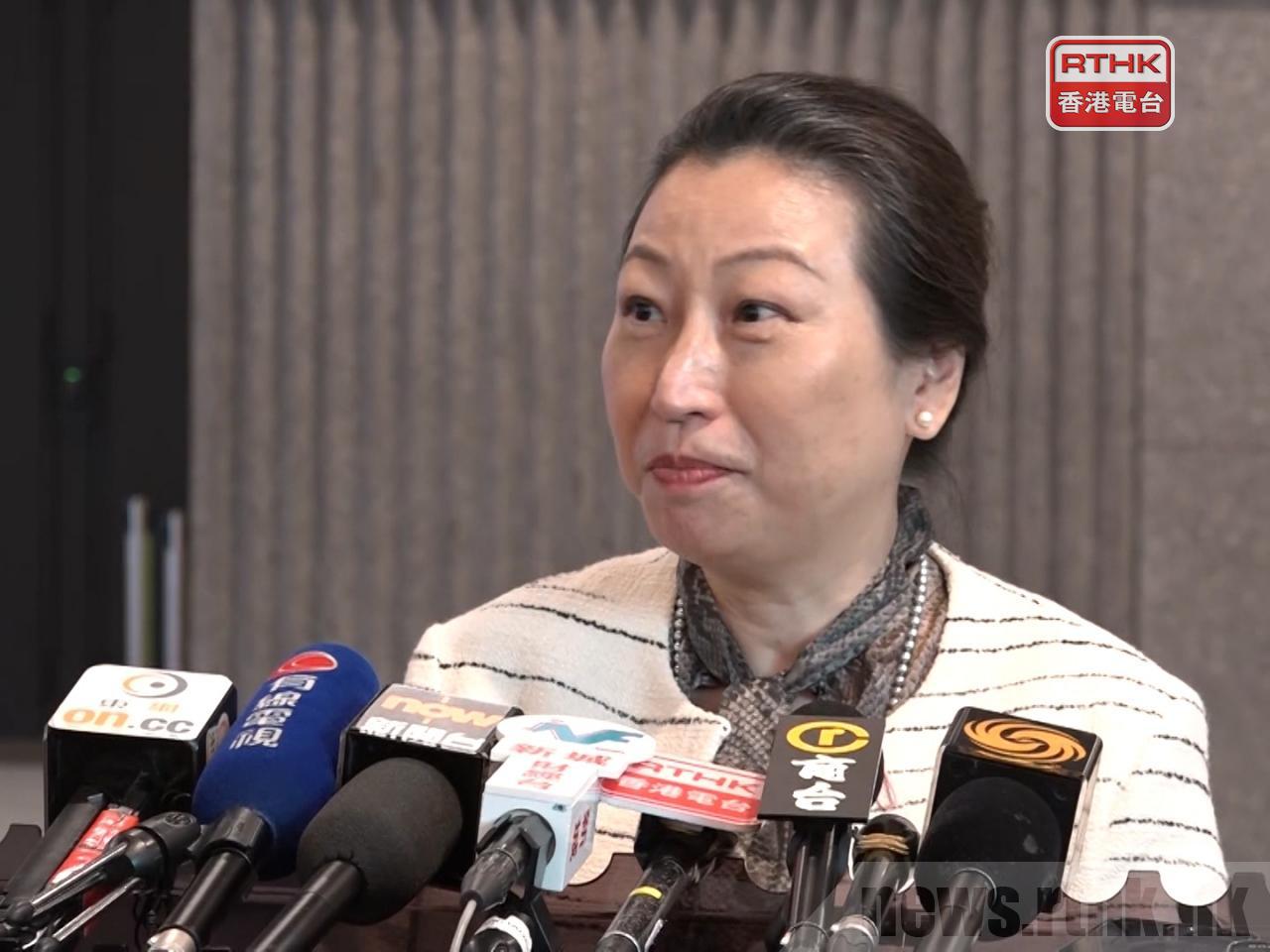 Teresa Cheng says Hong Kong is an ideal host for IOMed with its 'strong can-do spirit' and unique advantages. File photo: RTHK