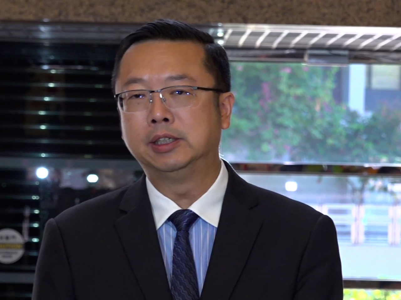 The Hospital Authority's Michael Wong expects less than 10 percent of 
people will need to pay to keep relatives who passed away in its mortuaries. Photo: RTHK