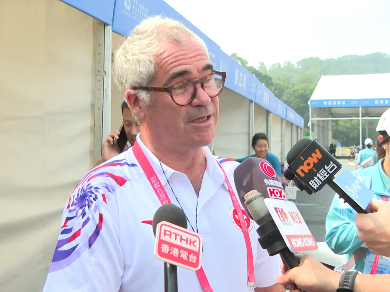 教練達海飛表示，全隊港隊成員做得很好，為她們感到驕傲。