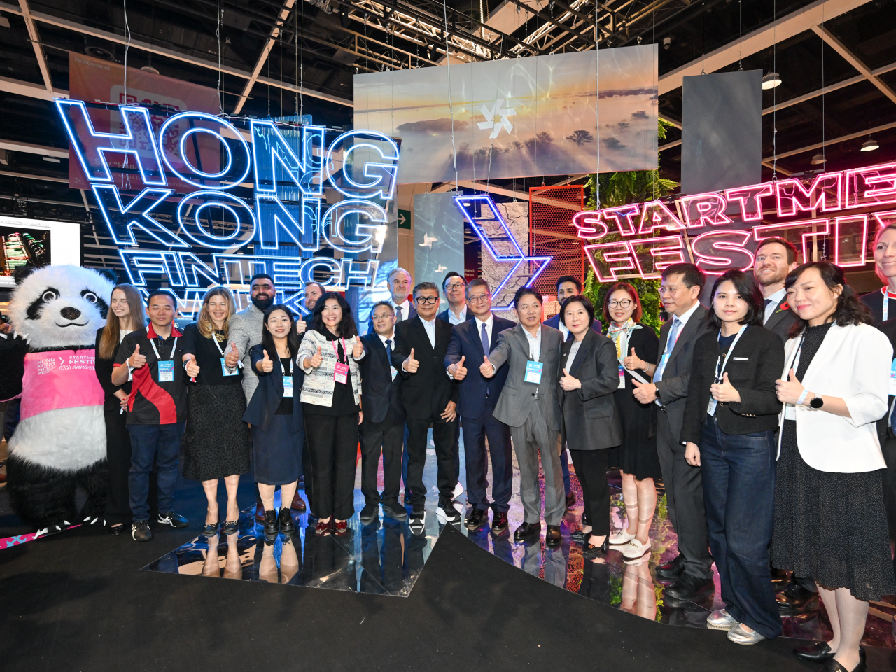 The finance chief says Hong Kong offers a thriving financing environment for start-ups. Photo courtesy of Paul Chan’s blog